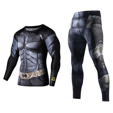 Compression Skull Gym Suit