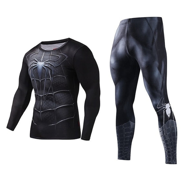 Compression Skull Gym Suit